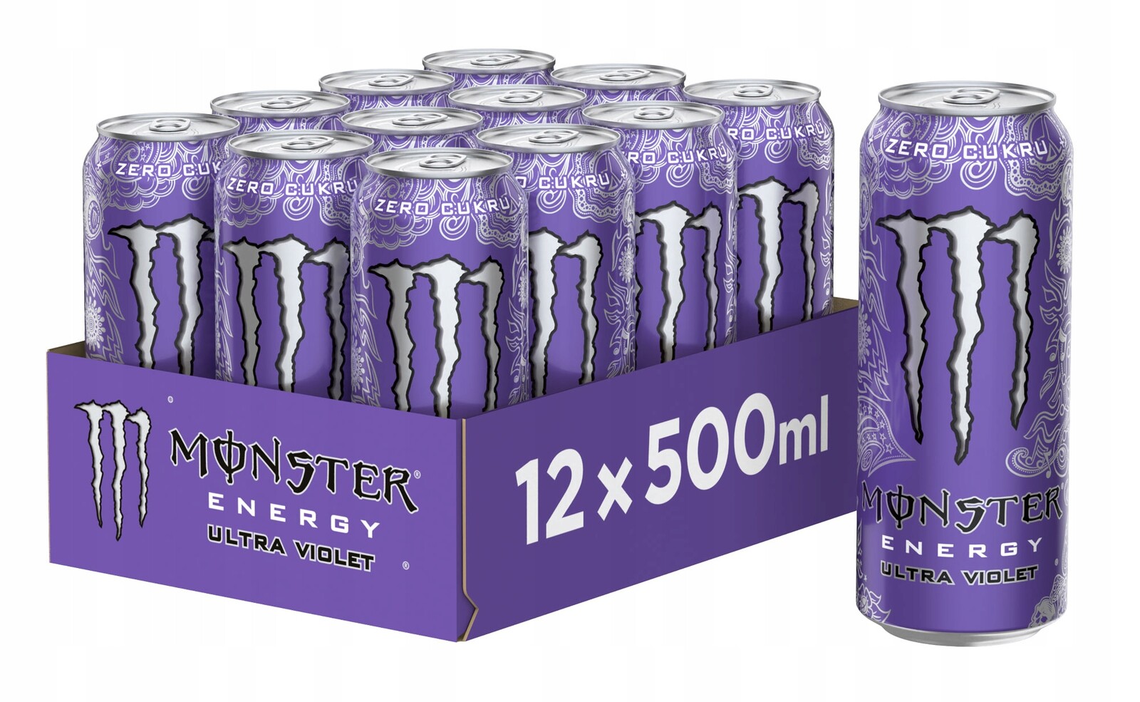 Monster Enery Violet 500ML X 12