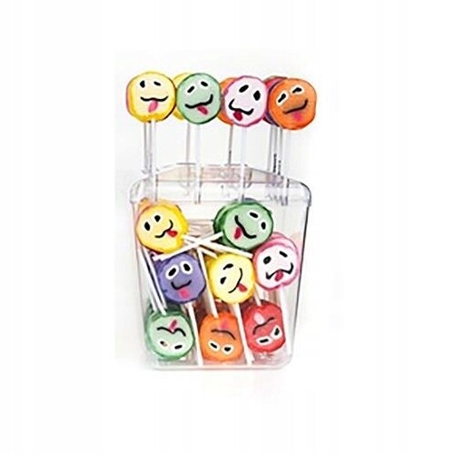 Lízátko S Ovocnou Příchutí Astra Emoji Smajlíci 80 Ks