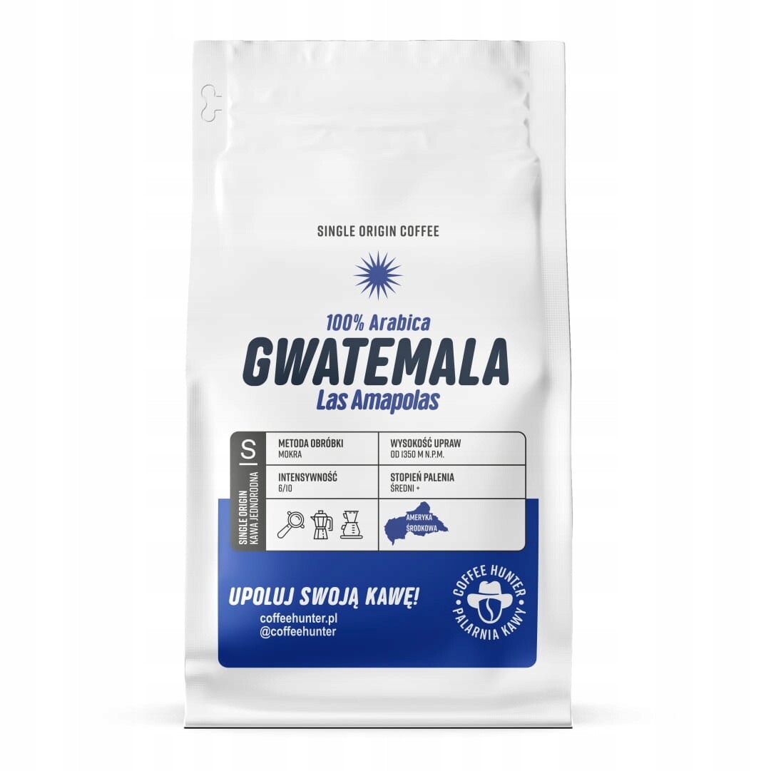 Káva Zrnková Guatemala Las Amapolas Espresso 1kg