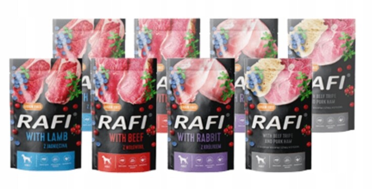 Dolina Noteci Rafi MIX Chutí Krmivo Mokré 40X500 G