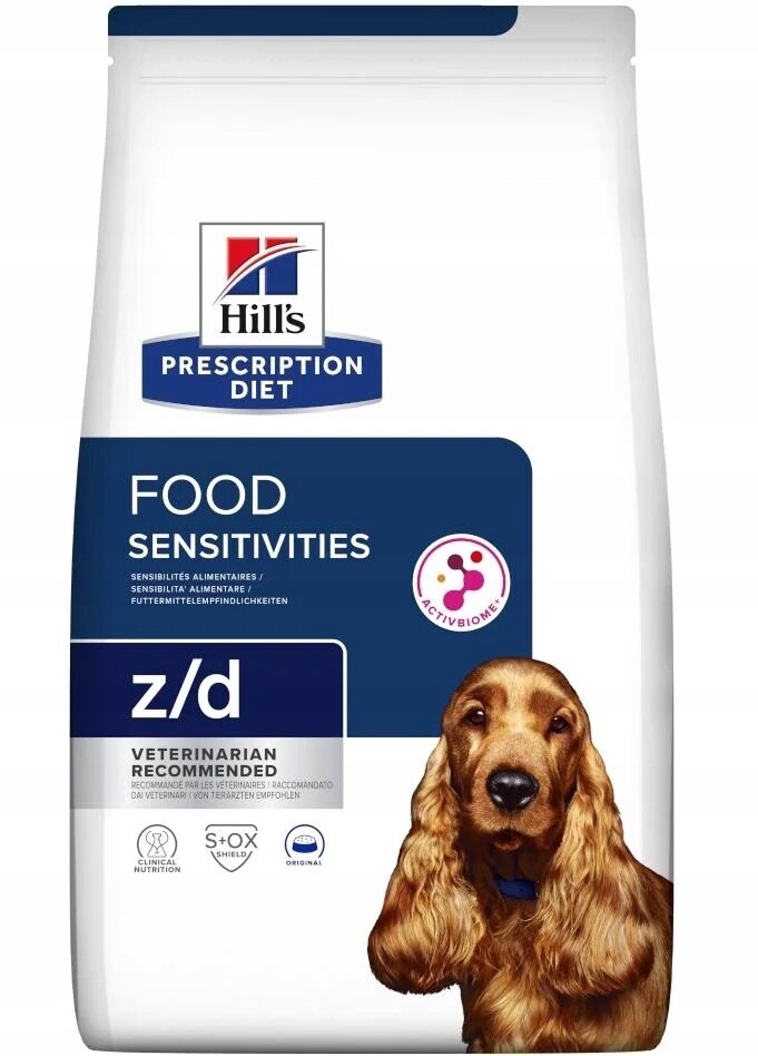 Hill's Canine Food Sensitivity z/d Pes 10 kg