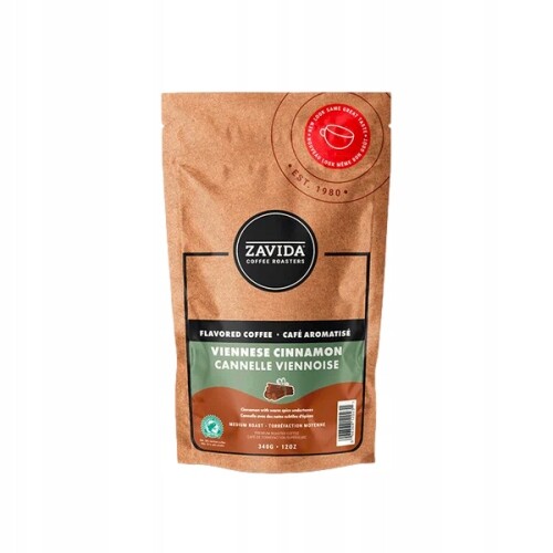 Zavida skořicová ochucená káva 340 g