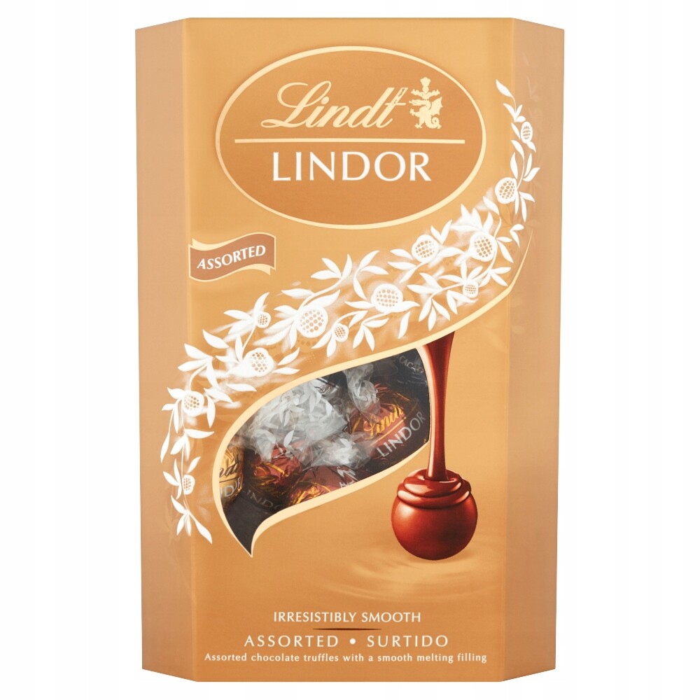 Lindt Lindor Pralinky z hořké a bílé mléčné čokolády s náplní 3