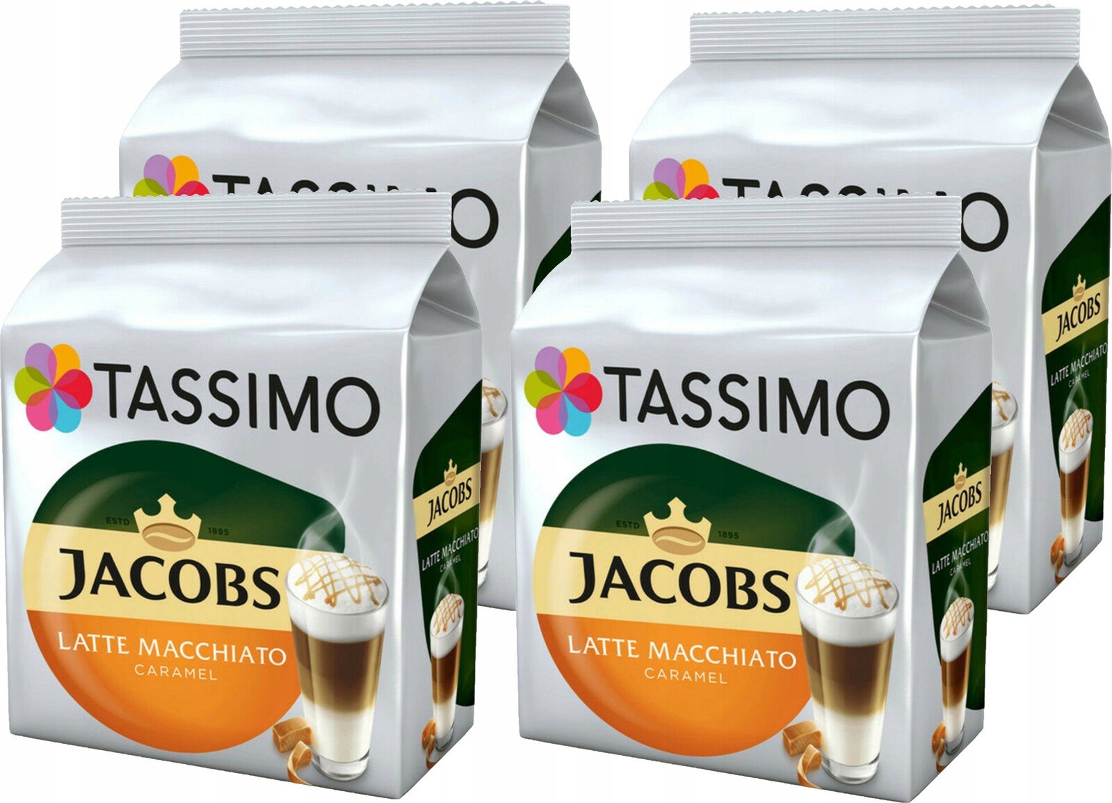 Kapsle Tassimo Latte Macchiato Caramel 4 x 8