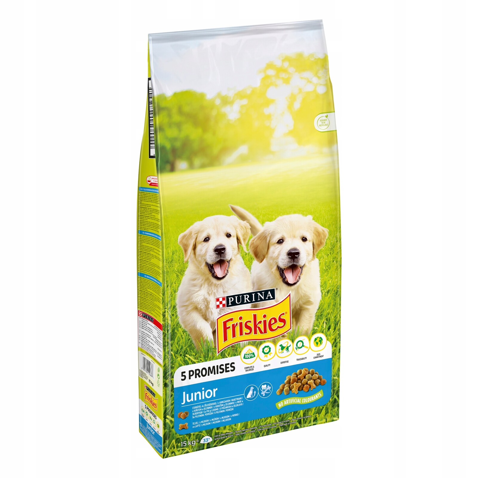 Suché krmivo Friskies kuře 15 kg