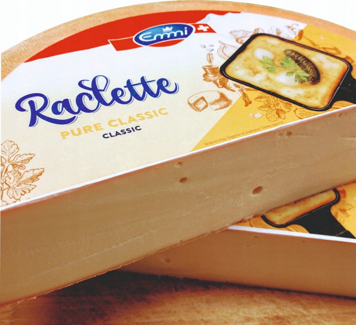 Raclette Sýr Švýcarský Čtvrtka 1,2kg