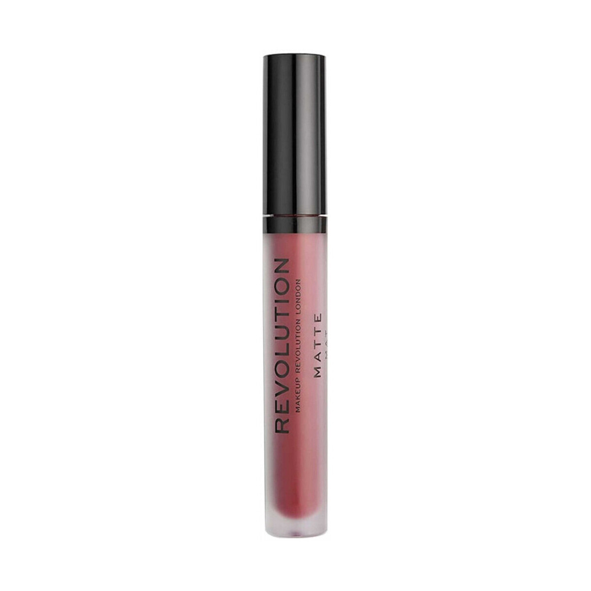 Makeup Revolution  Matte Lip Gloss - 147 Vampire  Hnědá