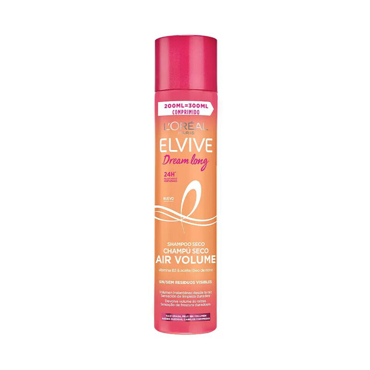 L'oréal  Air Volume Dry Shampoo Dream Lengths Elvive 200ml