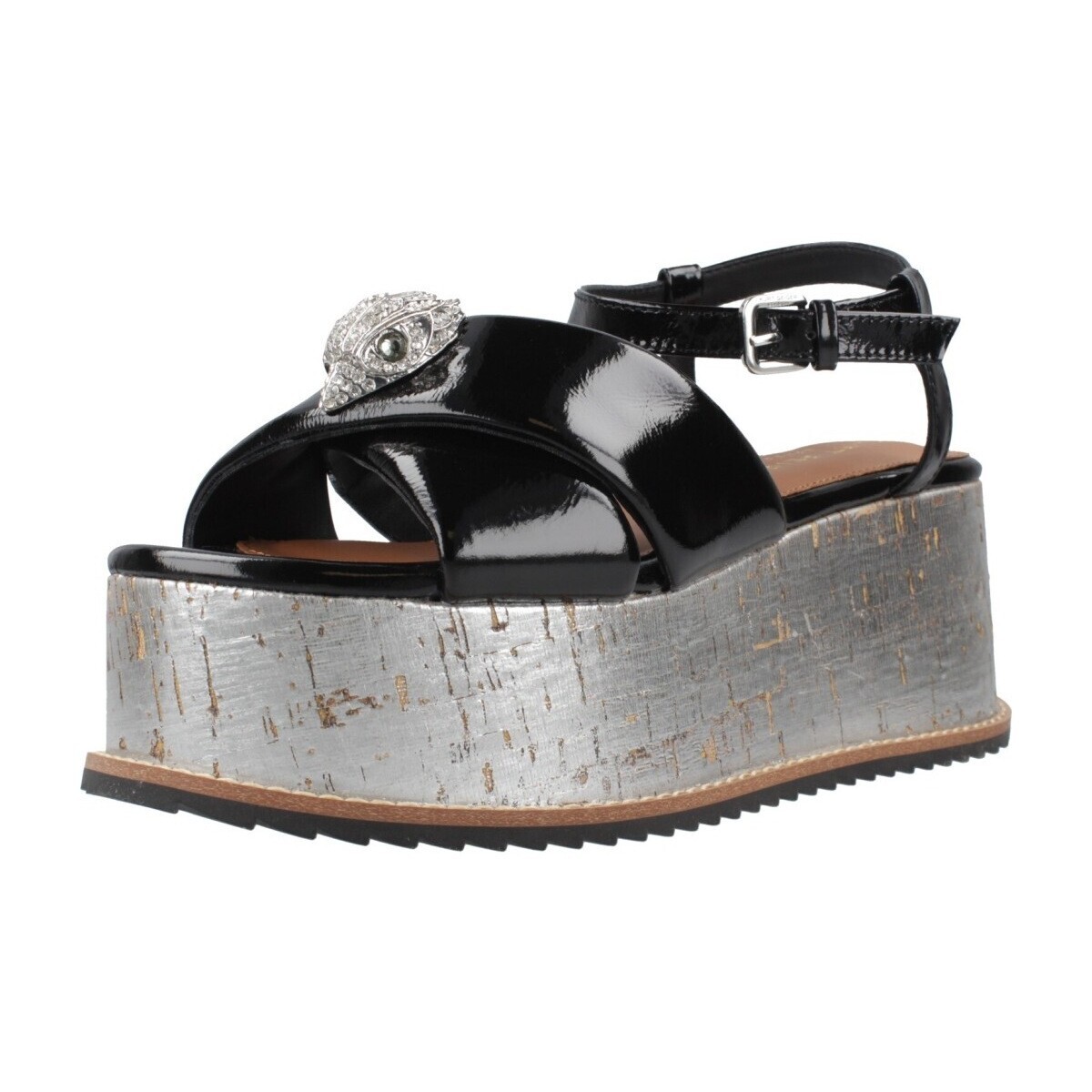 Kurt Geiger London  ORSON CROSS SLATFORM  Černá