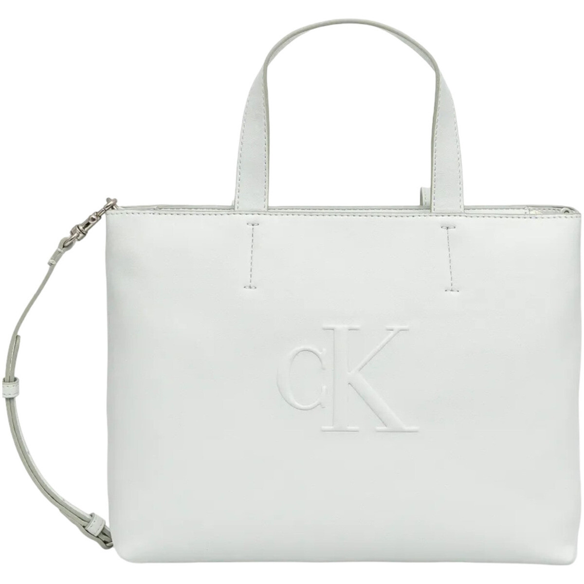 Calvin Klein Jeans  SCULPTED MINI EW TOTE LV04K3111G  Šedá