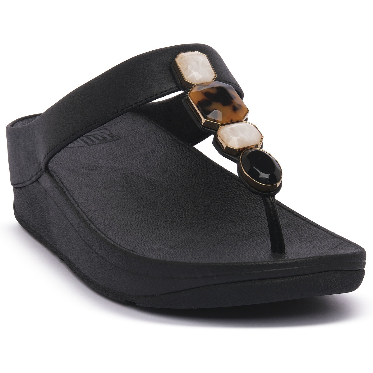 FitFlop  FIT FLOP  FINO TOE POST  Černá