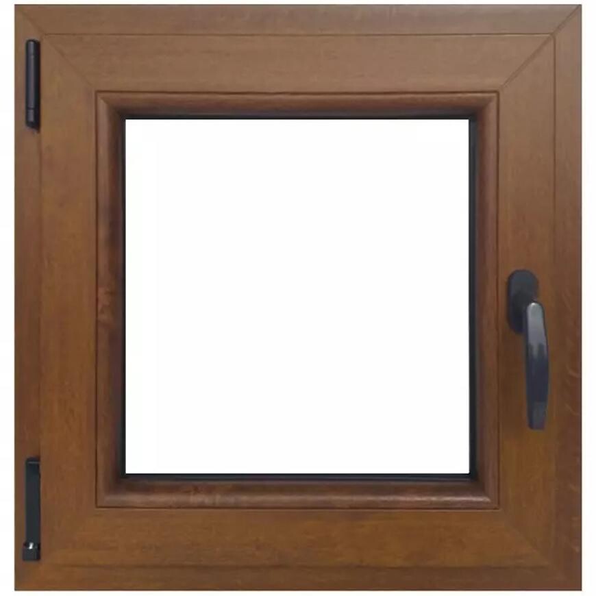 Okno levé 60x60 zlatý dub/zlatý dub