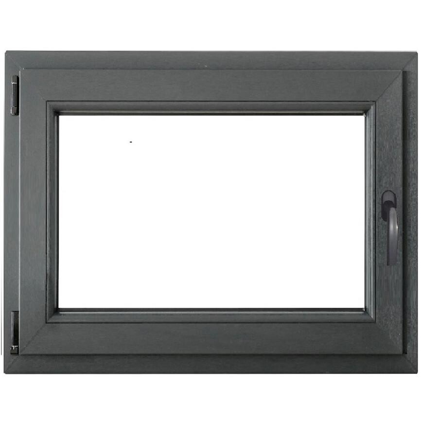 Okno levé 90x60 antracit