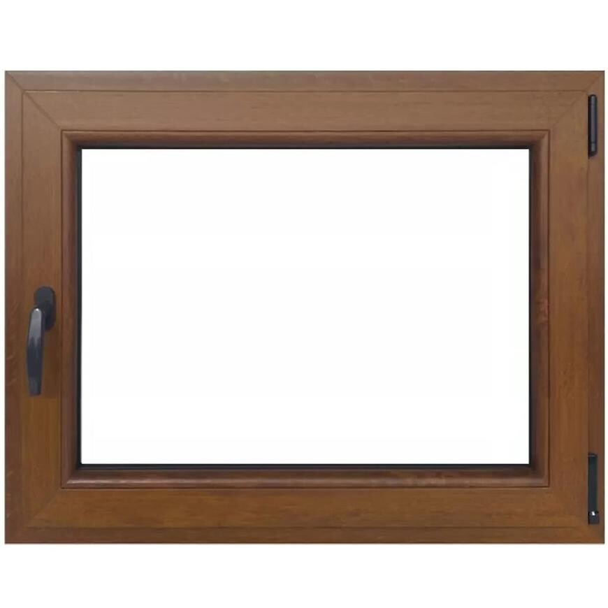 Okno pravé 90x60 zlatý dub