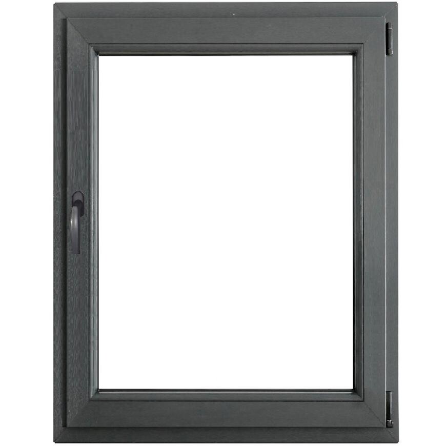 Okno pravé 90x120 antracit