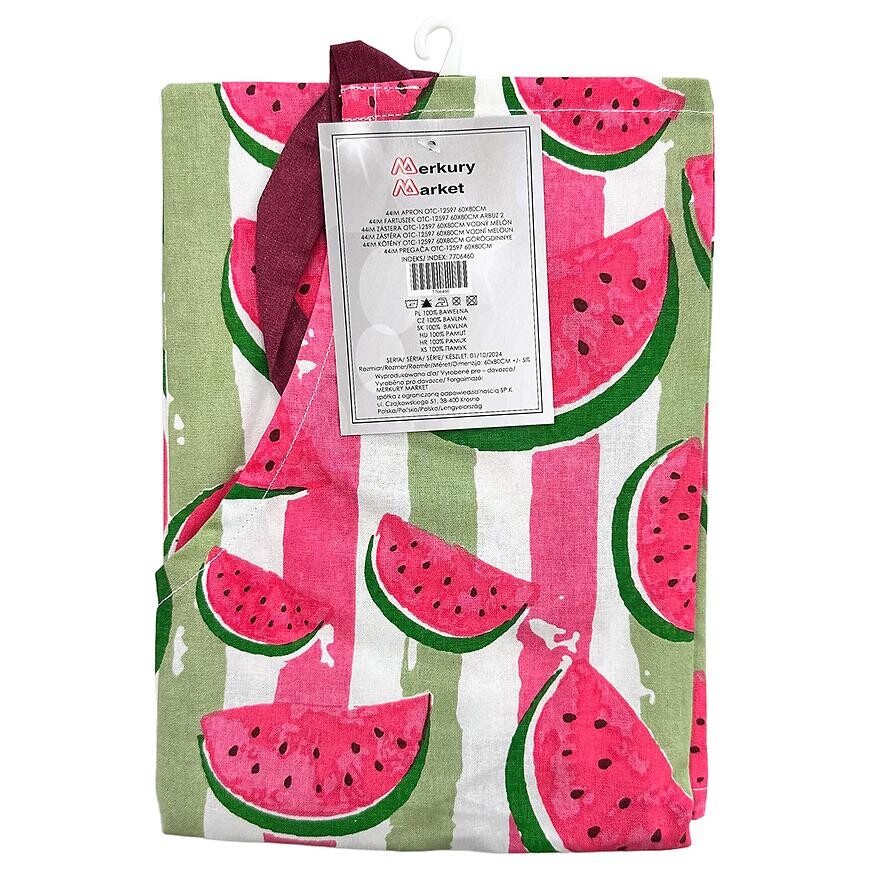 Kuchyňská zástěra OTC-12597 60x80 cm melouny