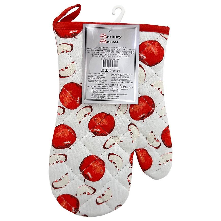 Kuchyňská chňapka OTC-11089 17x27 cm červené jablko