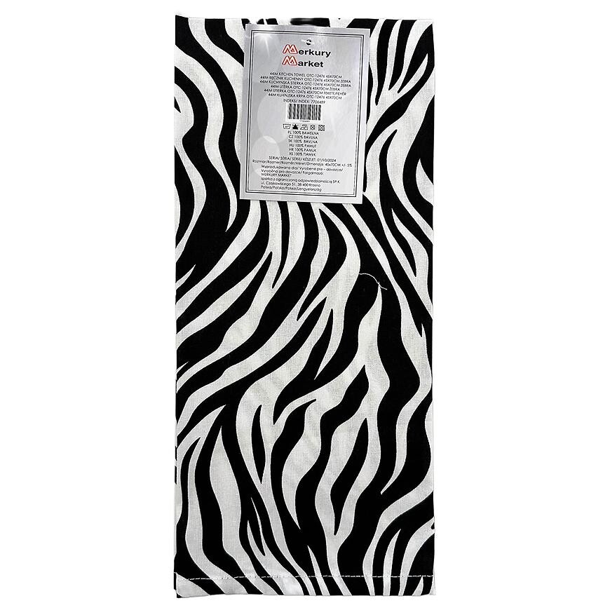Kuchyňská utěrka OTC-12476 45x70 cm zebra