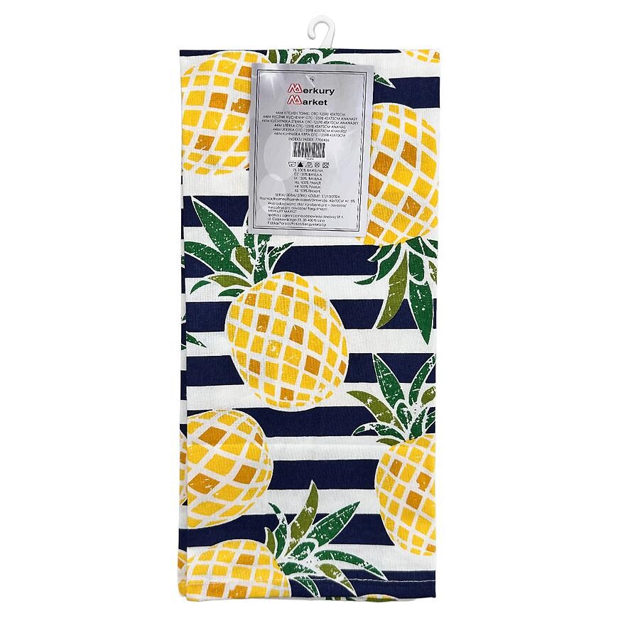 Kuchyňská utěrka OTC-12598 45x70 cm ananasy