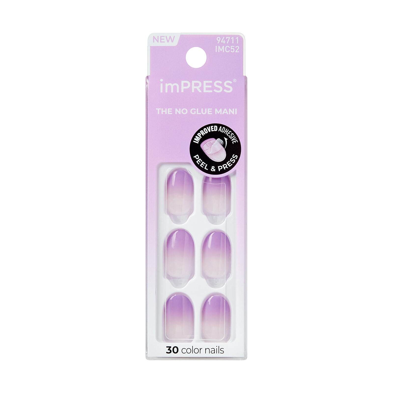 KISS Samolepící nehty imPRESS Color Nails (Take A Chance) 30 ks