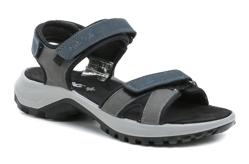 IMAC I3647e71 šedo modré dámské sandály