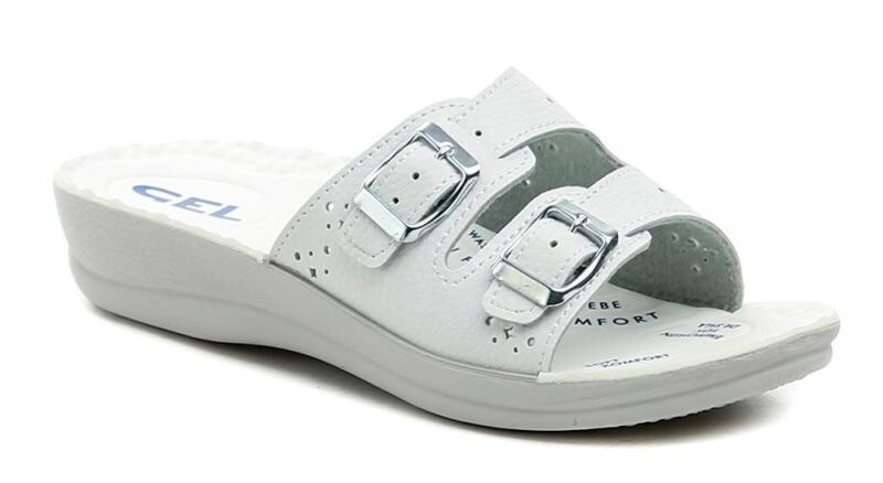 Inblu VR00006B bílé gelové dámské papuče