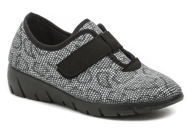 Medi Line 556-22 černo bílé dámské zdravotní boty