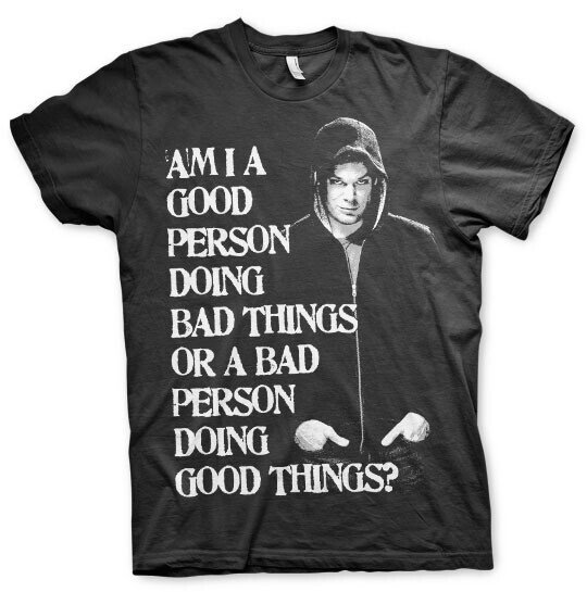 HYBRIS Tričko Dexter - Bad Person Doing Good Things, 5XL