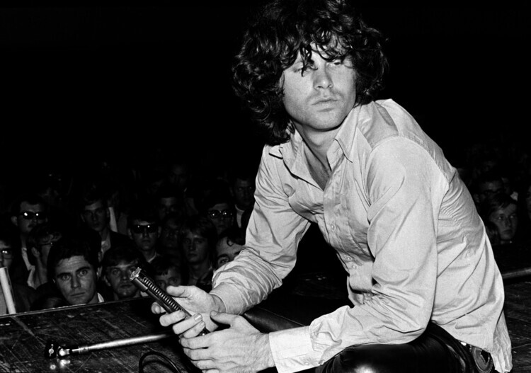 Popperfoto Plakát, Obraz - Jim Morrison Of The Doors, 40 × 26.7 cm