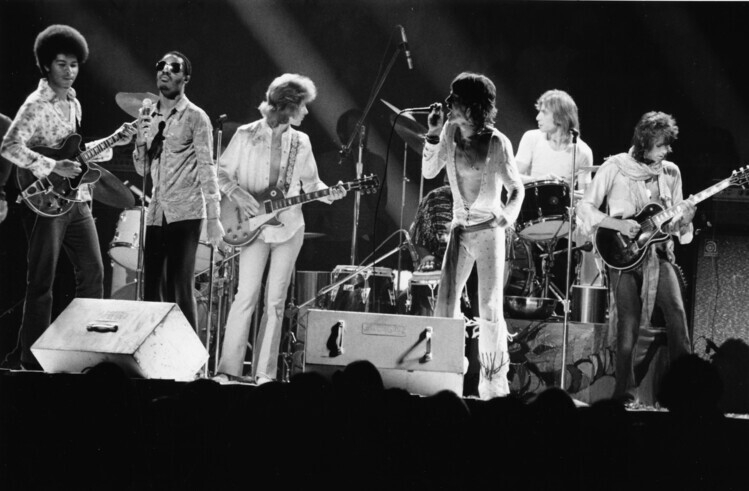 Paul Popper/Popperfoto Plakát, Obraz - The Rolling Stones, 40 × 26.7 cm