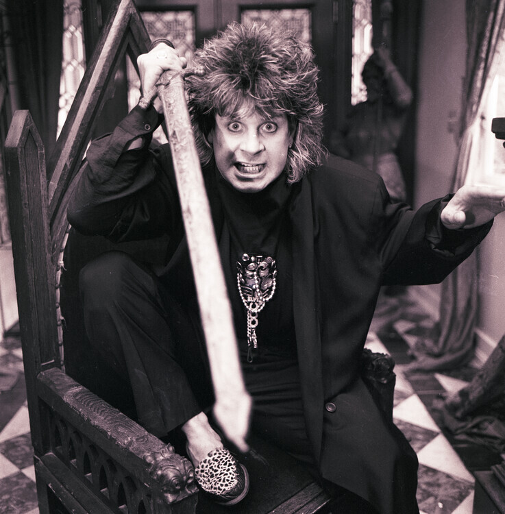 Aaron Rapoport Fotografie Ozzy Osbourne Photo Session 1980, Aaron Rapoport, 40 × 40 cm