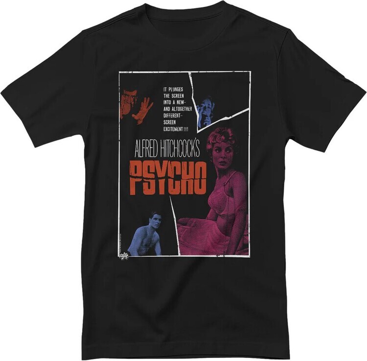 HYBRIS Tričko Alfred Hitchcock's PSYCHO - Movie Poster, 3XL
