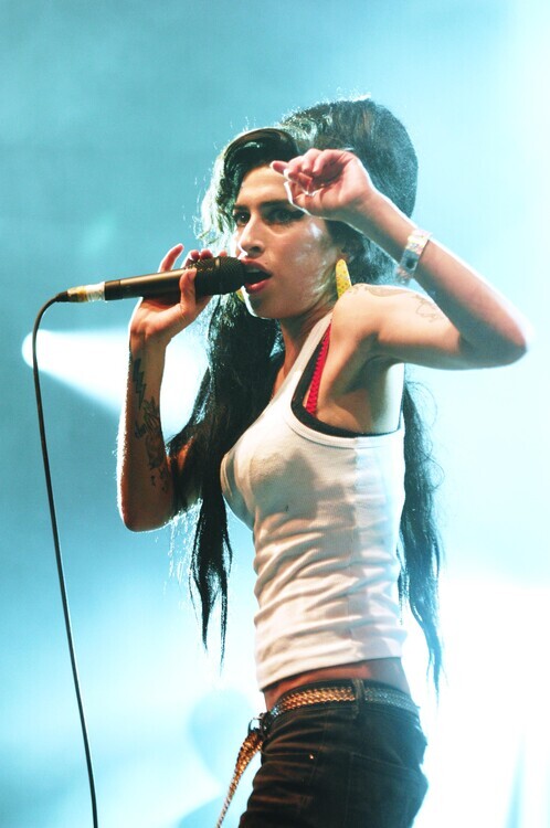 Eric CATARINA Fotografie Amy Winehouse, Music festival Eurockeennes de Belfort 2007.US, Eric CATARINA, 26.7 × 40 cm