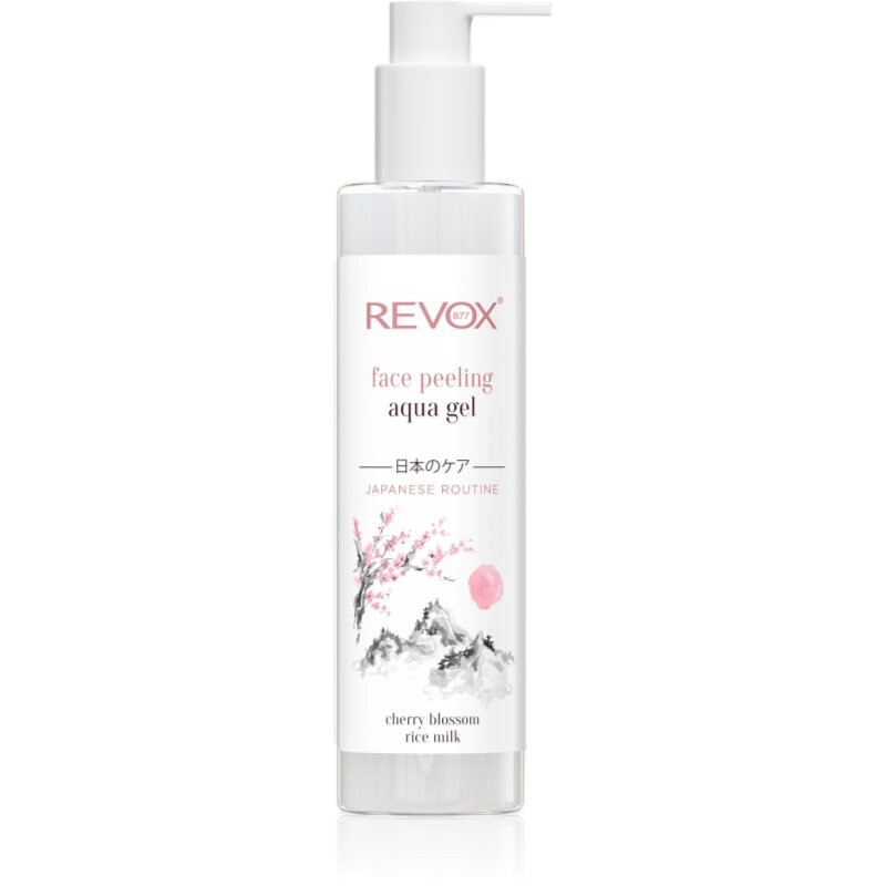 Revox B77 Japanese Routine Face Peeling Aqua Gel jemný čisticí peeling na obličej 250 ml
