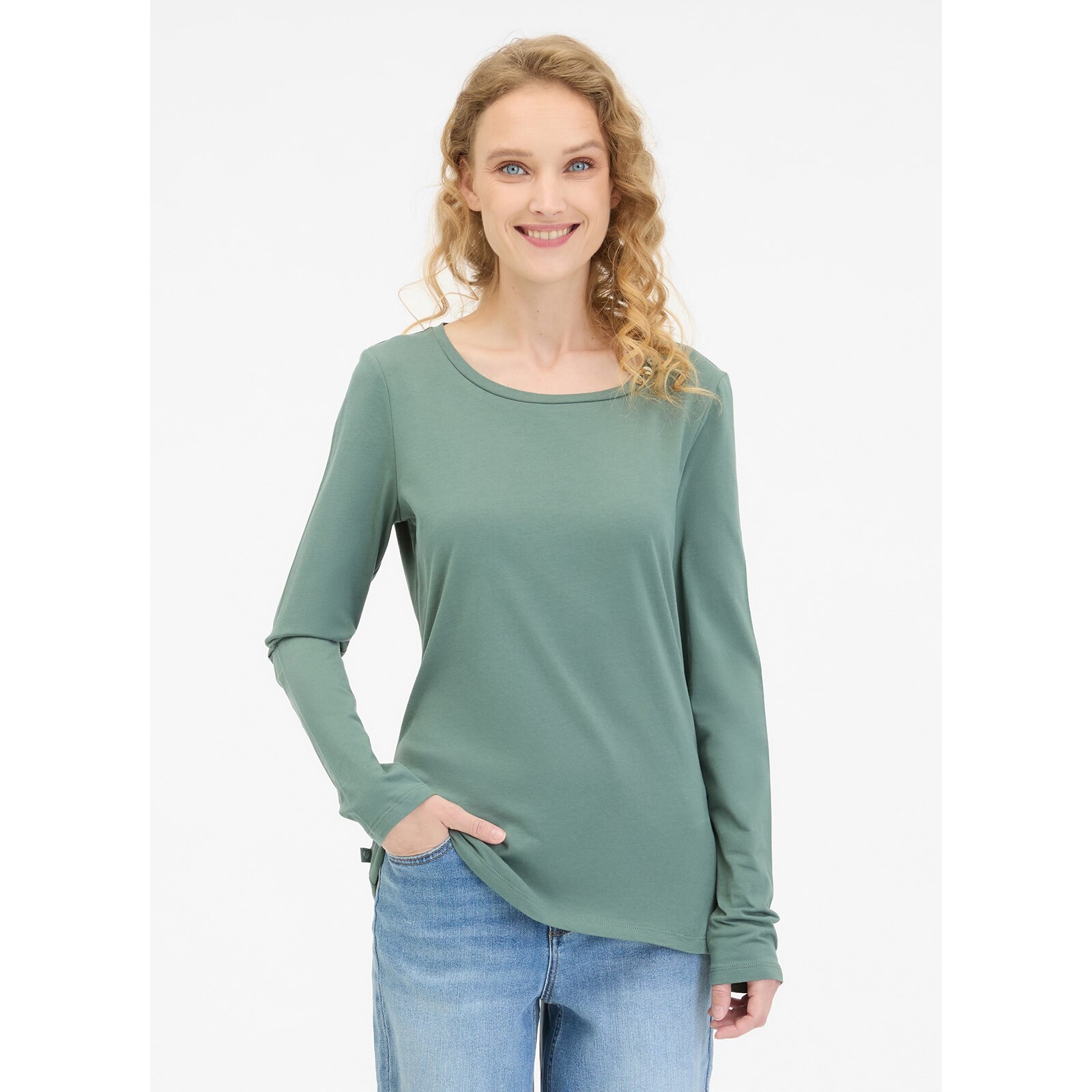 triko RAGWEAR - Fllorah Long Gots Baltic (5033) velikost: XS