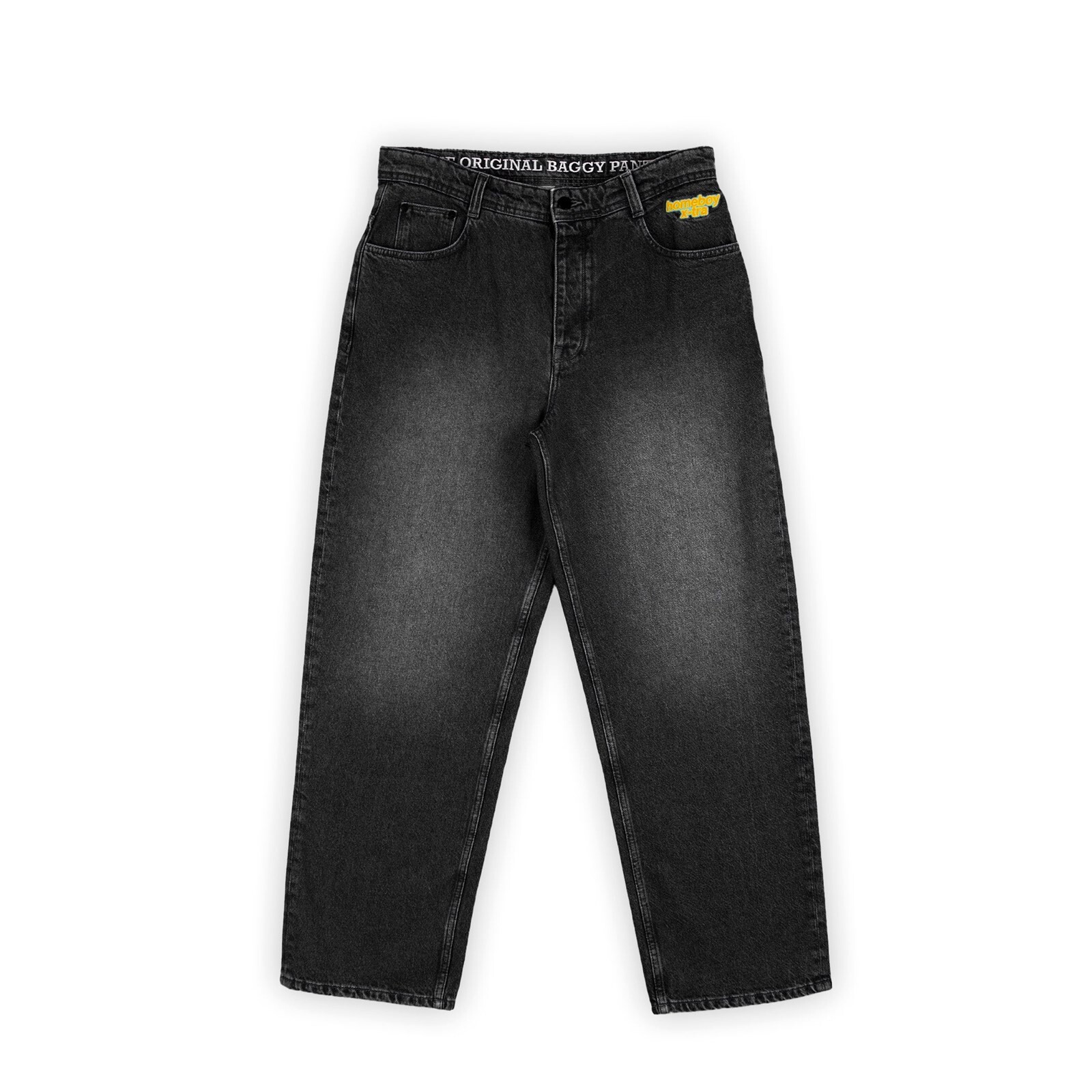 kalhoty HOMEBOY - x-tra BAGGY Vintage Denim Vintage Black (87)