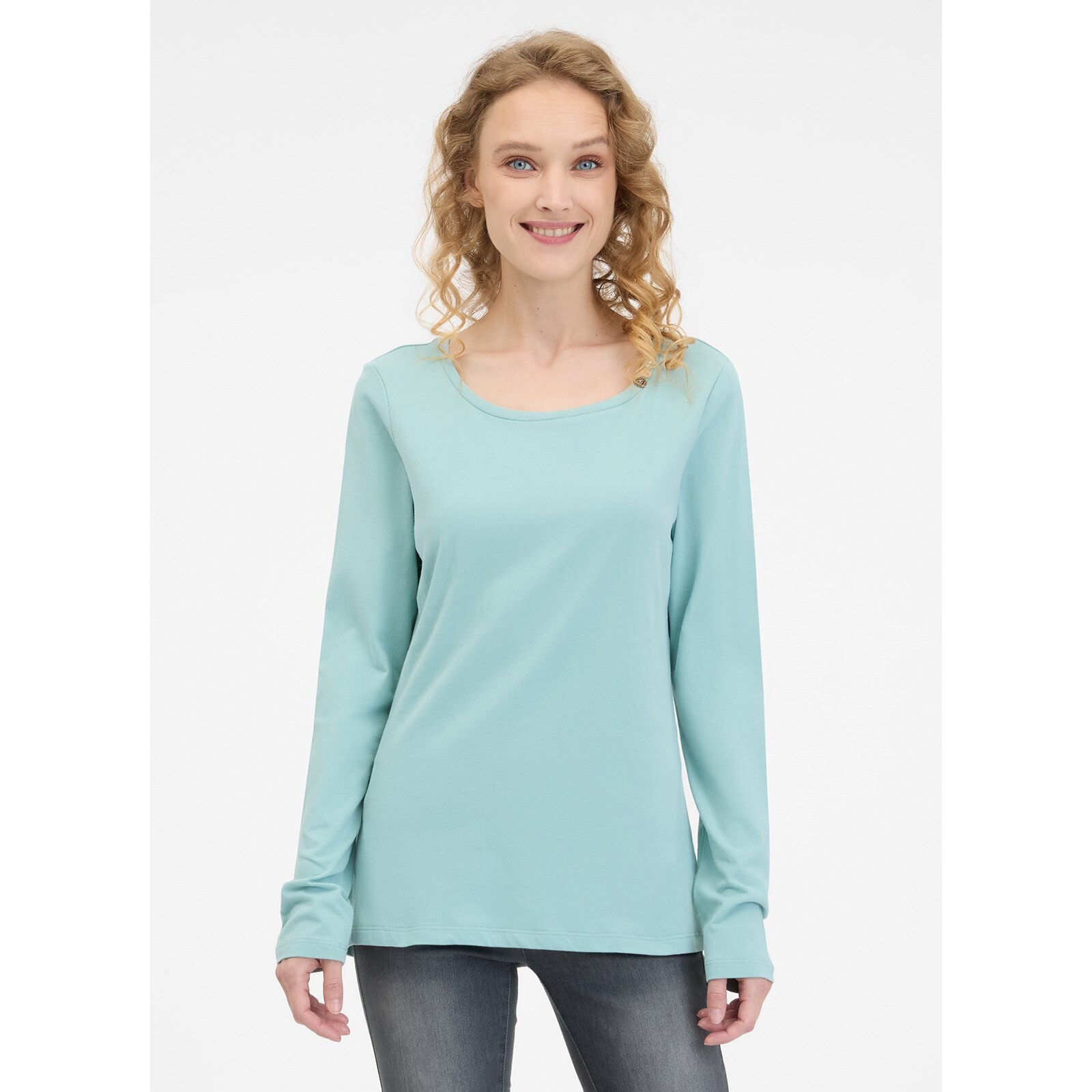 triko RAGWEAR - Fllorah Long Gots Aqua (2035) velikost: M