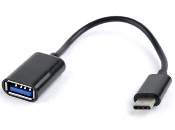 Gembird adaptér OTG USB 2.0 (F) / USB-C, kabel 0,2m