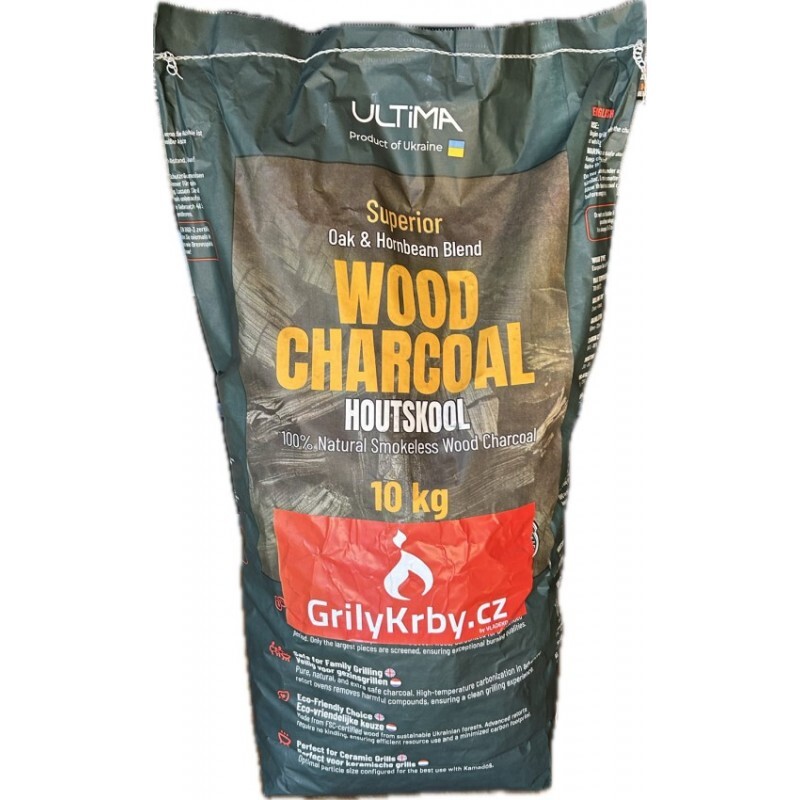 Bezkouřové dřevěné uhlí Superior 10kg