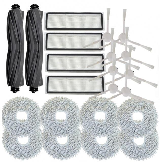 HEPA filtry, kartáče, mopy pro DREAME L10 Ultra, L10s Ultra/Plus, Xiaomi sada 22ks