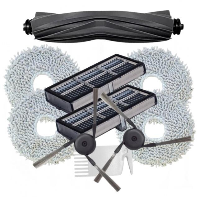 10ks Sada Kartáče, HEPA filtry, mopy pro DREAME L40 Ultra, X40 Pro/Ultra, Mova P10, P50
