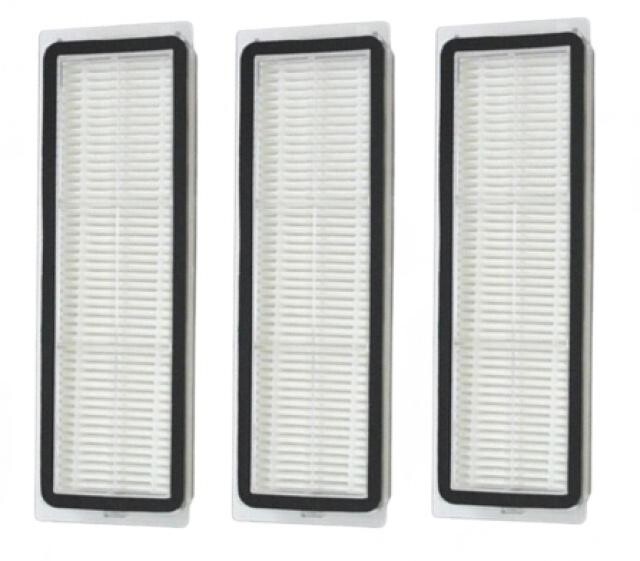 HEPA filtry pro DREAME D10, L10s, S10, Z10, Xiaomi Mop 1C/2, Robot Vacuum S10, X10, X20 a další, 3ks
