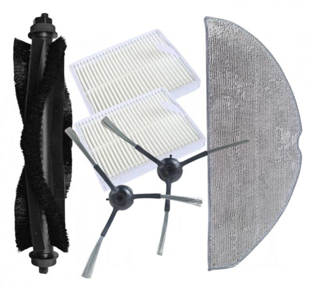 6ks Sada HEPA filtry, kartáče a mop pro ROIDMI EVE CC (SDJ12RM)