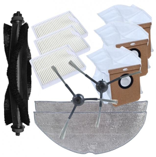 11ks Sada HEPA filtry, kartáče, mopy a sáčky pro ROIDMI EVE CC (SDJ12RM)
