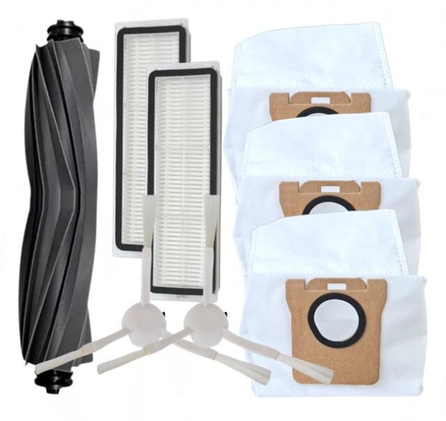 HEPA filtry, kartáče pro DREAME Bot S10 Pro, L10s Ultra, Xiaomi S10, X10, X20 a sáčky, sada 8ks