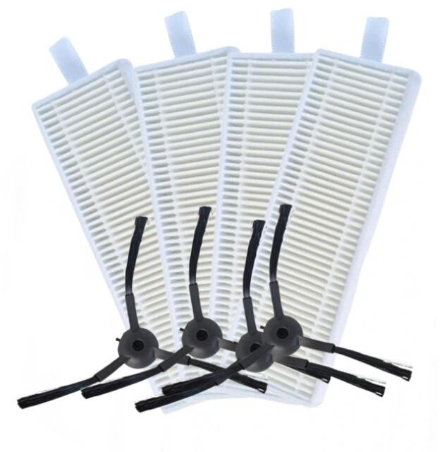 8ks Sada HEPA filtry a kartáče pro 360 Robot Vacuum S10