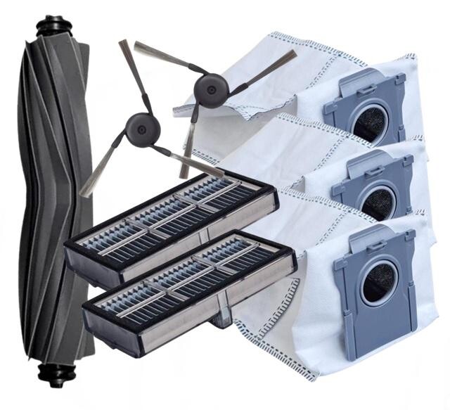 8ks HEPA filtry, kartáče a sáčky pro DREAME L40 Ultra, X40 Pro/Ultra, Mova P10, P50 sada