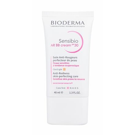 BIODERMA Sensibio AR BB Cream SPF30 bb krém pro citlivou pleť se sklonem k začervenání 40 ml odstín Clair Light