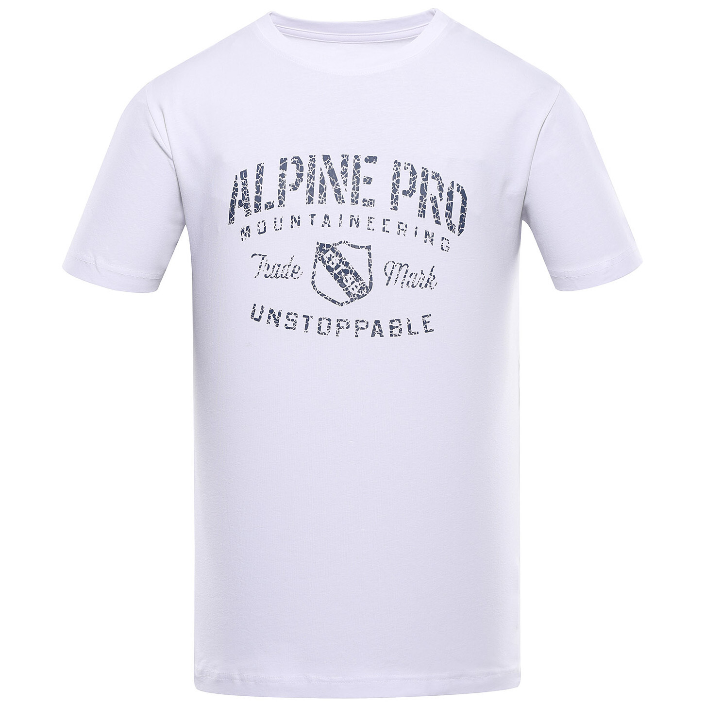 Pánské tričko Alpine Pro Sumek Velikost: L / Barva: bílá