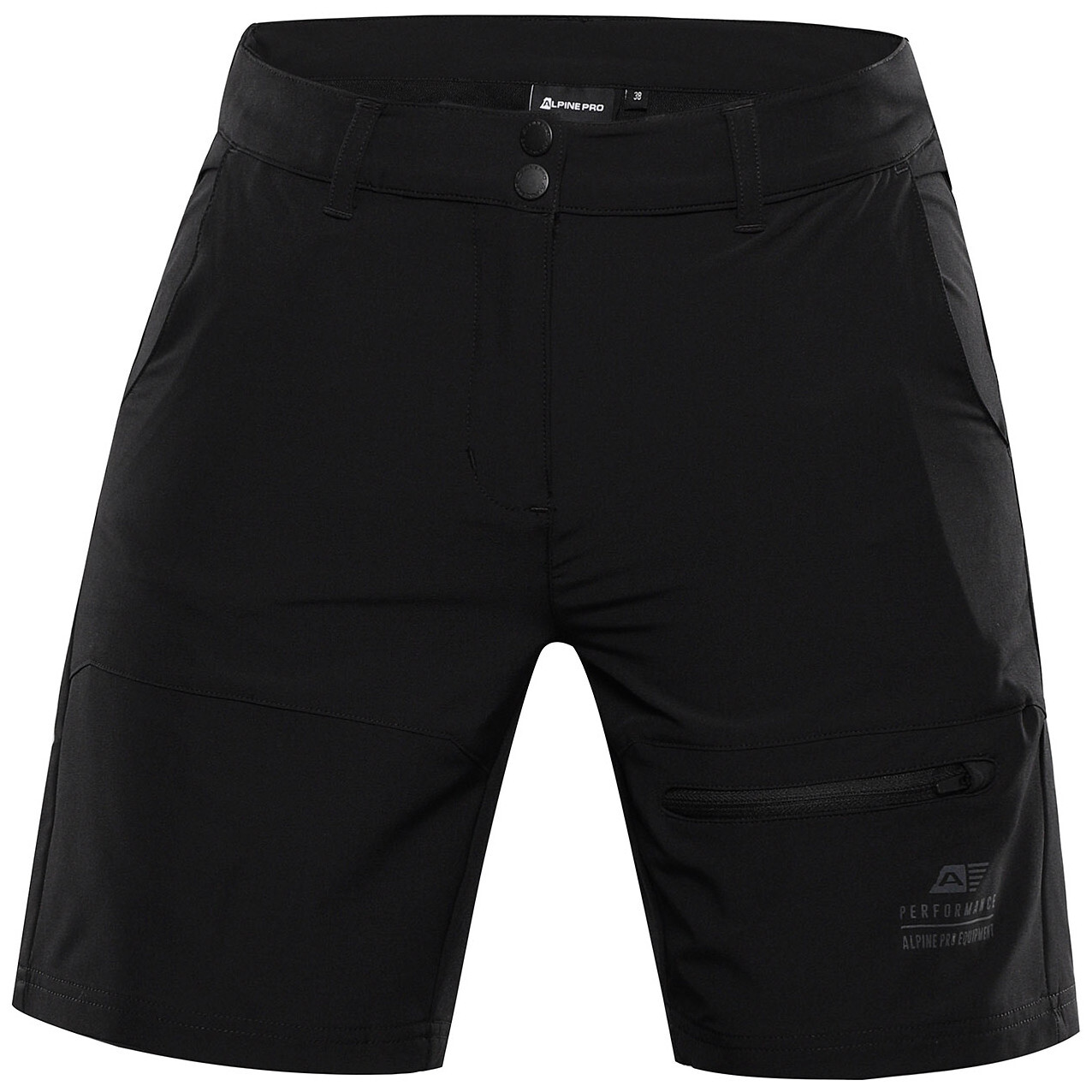 Dámské kraťasy Alpine Pro Baka Velikost: M / Barva: černá
